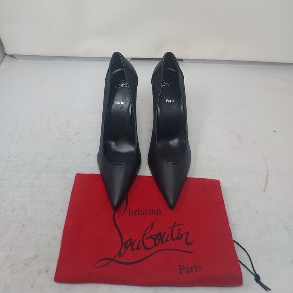 CHRISTIAN LOUBOUTIN Sporty Kate Black Pump Heel Shoe - Picture 6 of 9